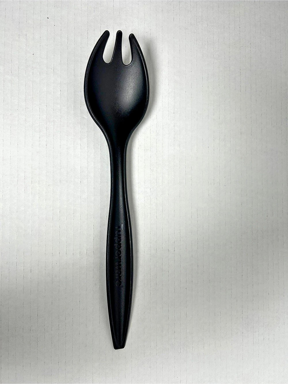 Tupperware Salad Serving Spork Black